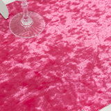 Fuchsia Premium Crushed Velvet Table Runner 190GSM - 12x108inch