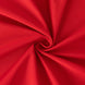 Red Premium Scuba Wrinkle Free Round Tablecloth, Seamless Scuba Polyester Tablecloth#whtbkgd