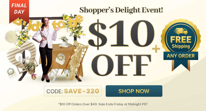 Shopper's Delight Event! Last Day

Get $10 Off Orders $49+ And Free Shipping On Any Order