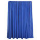 2 Pack Royal Blue Polyester Event Curtain Drapes, 10ftx8ft Backdrop Event Panels With Rod Pockets