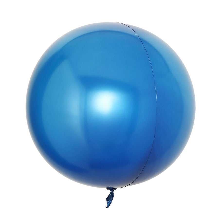 2 Pack | 18inch Royal Blue Reusable UV Protected Sphere Vinyl Balloons#whtbkgd