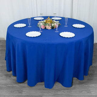 Elevate Your Event with the Royal Blue Tablecloth