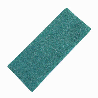 Create a Mesmerizing Ambiance with Turquoise Metallic Shimmer Tinsel Spandex Chair Sashes