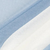 20-Pack Sheer Chair Drape Decor in Dusty Blue and Ivory – 9ft Shimmer Sash#whtbkgd