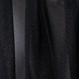 20-Pack Sheer Chair Drape Decor in Black – 9ft Shimmer Sash#whtbkgd
