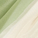 20-Pack 9ft Sheer Table Runners – Dusty Sage Green/Beige Shimmer Sheer Drapes#whtbkgd