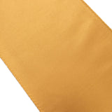 5 Pack Gold Lamour Satin Chair Sashes, Chair Bows - 6x106inch#whtbkgd