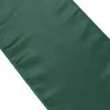 5 Pack Hunter Emerald Green Lamour Satin Chair Sashes, Chair Bows - 6x106inch#whtbkgd