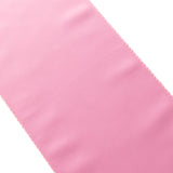 5 Pack Pink Lamour Satin Chair Sashes, Chair Bows - 6x106inch#whtbkgd