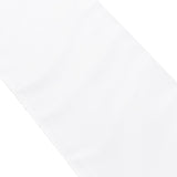 5 Pack White Lamour Satin Chair Sashes, Chair Bows - 6x106inch#whtbkgd