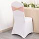 5 Pack Dusty Rose Spandex Chair Sashes with Gold Diamond Buckles, Elegant Stretch Chair Bands