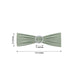 5 Pack | Sage Green Spandex Stretch Chair Sashes with Silver Diamond Ring Slide Buckle