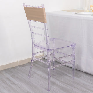 Durable and Stylish Nude Chair Sashes for Any Setting