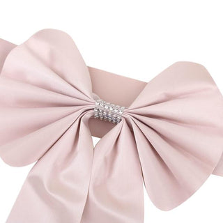 Enhance Your Event Decor with Satin and Faux Leather Chair Sashes