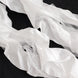 5 Pack White Curly Willow Chiffon Satin Chair Sashes#whtbkgd