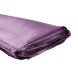 Purple satin fabric roll on a plain white background #whtbkgd