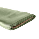 Green satin fabric roll on a white background #whtbkgd