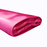 Vibrant fuchsia satin fabric with a smooth finish. #whtbkgd