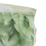 14ft Sage Green Curly Willow Taffeta Table Skirt
