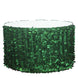 14ft Green 3D Leaf Petal Taffeta Fabric Table Skirt