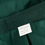 Polyester 14ft Table Skirt Hunter Emerald Green - Classic Pleated Design for Weddings