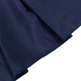 Portable Stage Skirt Navy Blue Polyester Platform Skirting Cloth for Events, Performances & Wedding