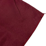 Portable Stage Skirt Burgundy Polyester Platform Skirting Cloth for Events, Performances & Wedding