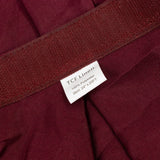 Portable Stage Skirt Burgundy Polyester Platform Skirting Cloth for Events, Performances