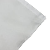 Portable Stage Skirt White Polyester Platform Skirting Cloth for Events, Performances & Wedding Staging - 36"x20ft