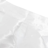 Close-up of white wrinkled fabric texture with soft light and shadows