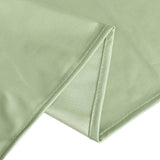 60"x102" Sage Green Premium Scuba Wrinkle Free Rectangular Tablecloth, Seamless Scuba Polyester