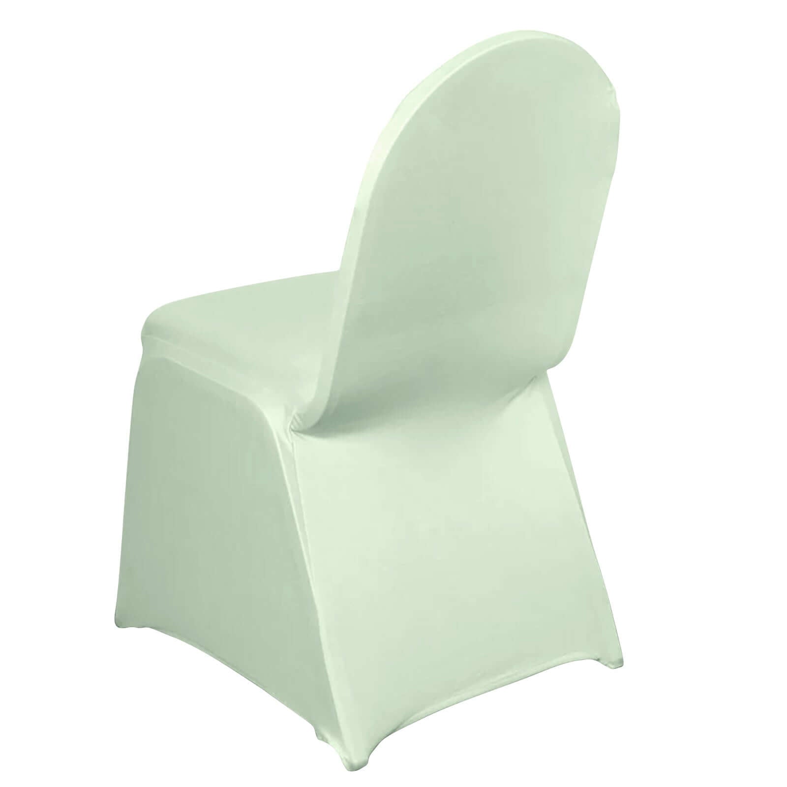 Black Spandex Fitted Chair Cover 160 GSM