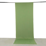 Sage Green 4-Way Stretch Spandex Photography Backdrop Curtain with Rod Pockets