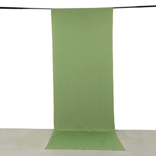 <strong>Stretchable Sage Green Drapery Panel</strong>