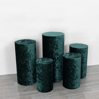 Unleash Your Creativity with Hunter Emerald Green Premium Pedestal Prop Covers