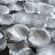 500 Pack Silver Silk Rose Petals Table Confetti or Floor Scatters#whtbkgd
