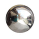 22inch Silver Stainless Steel Shiny Mirror Gazing Ball, Hollow Garden Globe Sphere#whtbkgd