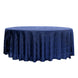 108" Navy Blue Premium Sequin Round Tablecloth