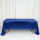 60"x126" Royal Blue Premium Sequin Rectangle Tablecloth