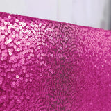 90"x156" Fuchsia Premium Sequin Rectangle Tablecloth