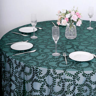 Stunning Hunter Emerald Green Tablecloth for All Occasions