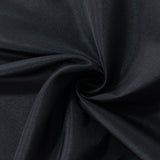 Black stretch fabric with smooth texture and subtle sheen. #whtbkgd
