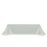 White tablecloth draped elegantly over a table