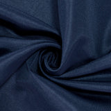 Navy blue fabric with a smooth texture, elegantly twisted in a swirl pattern. #whtbkgd