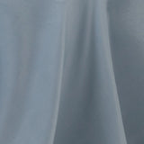 Dusty Blue Seamless Premium Polyester Round Tablecloth - 220GSM#whtbkgd