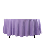 Lavender Lilac Seamless Premium Polyester Round Tablecloth - 220GSM