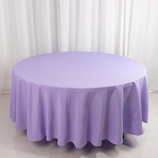 <h3 style="margin-left:0px;"><strong>Beautiful Lavender Lilac Premium Polyester Round Tablecloth</strong>