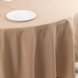 Nude Seamless Premium Polyester Round Tablecloth - 220GSM