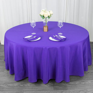 Elegant Purple Tablecloth for Your Special Occasions