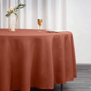 Premium Quality 108" Polyester Tablecloth